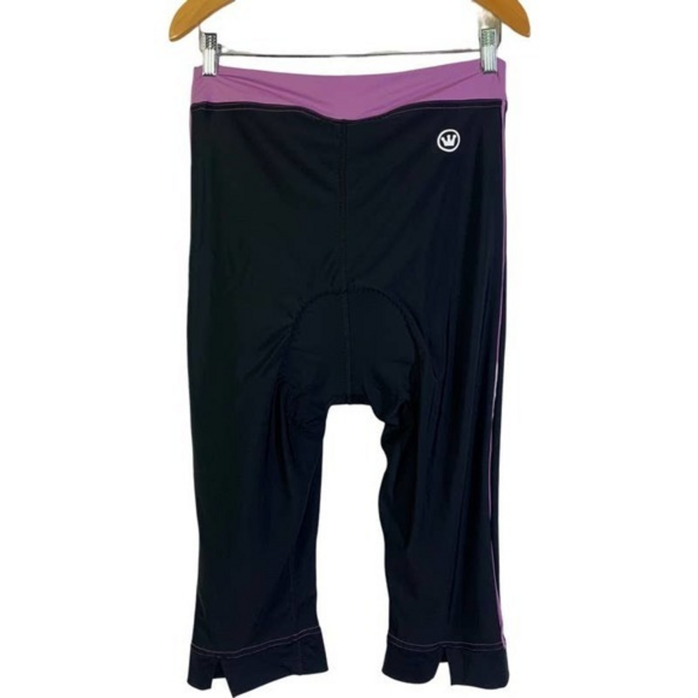CANARI Black & Lilac Cycling Vogue Knicker Shorts - NWT‎